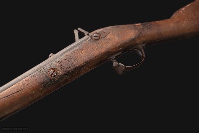 HARPERS FERRY MODEL 1816 MUSKET TYPE III - 1836 FLINTLOCK w/ MINIE BALL - Image 20 of 25