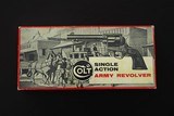 COLT SINGLE ACTION ARMY 2nd GENERATION .45 COLT w/STAGECOACH BOX - 1971 Mfg