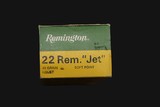 SMITH & WESSON 53 .22 REM JET/.22 MAG w/BOX & 7 BOXES OF AMMO - 1974 Mfg. - 18 of 19