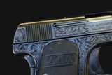 Colt 1908 Vest Pocket Hammerless .25 ACP - 1915 Mfg - Master Engraved - 3 of 11