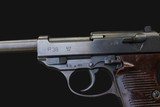 Mauser P38 Pistol byf44 9mm - WWII - 1944 Production - 10 of 16