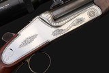 Heym 88B Sidelock Double Rifle .375 H&H Magnum w/Kahles Scope - 22 of 25