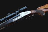 Heym 88B Sidelock Double Rifle .375 H&H Magnum w/Kahles Scope - 14 of 21