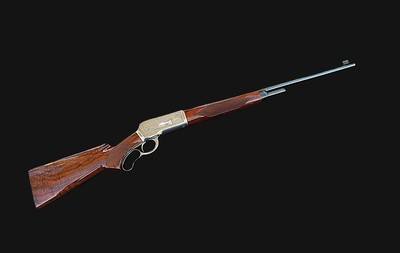 Browning 71 High Grade Nickel Engraved .348 Win 24