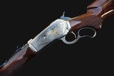 Browning 71 High Grade Nickel Engraved .348 Win 24