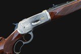 Browning 71 High Grade Nickel Engraved .348 Win 24