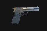 Belgian Browning Hi-Power 9mm Pistol - 1981 Mfg w/ 6 Mags - 1 of 12