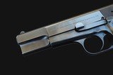 Belgian Browning Hi-Power 9mm Pistol - 1981 Mfg w/ 6 Mags - 5 of 12