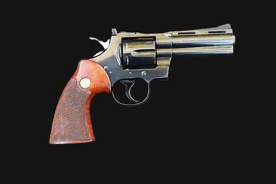 Colt Python Blued .375 Magnum 4