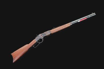 Winchester 73 Sporter Case Hardened Grade 3 Octagon .45 Colt - 534217141