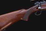 Pre-64 Winchester Model 70 Rifle .270 Win w/Weaver K4 Scope - 1950 Mfg. - 3 of 24