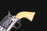 Colt Single Action Army 2nd Gen .45 Colt - Engraved w/Ivory Grips - 15 of 18