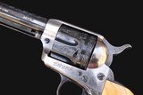 Colt Single Action Army 2nd Gen .45 Colt - Engraved w/Ivory Grips - 11 of 18