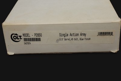 Colt Single Action Army 3rd Gen .45 Colt 5.5