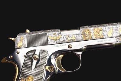 American Golden Weapons Egyptian Chiappa 1911 .45 ACP - Image 3 of 10