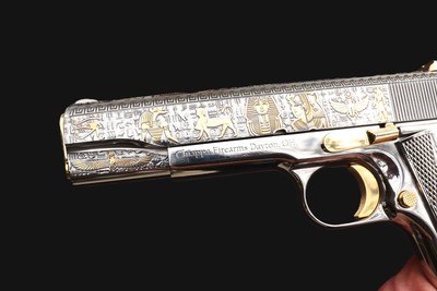 American Golden Weapons Egyptian Chiappa 1911 .45 ACP - Image 6 of 10