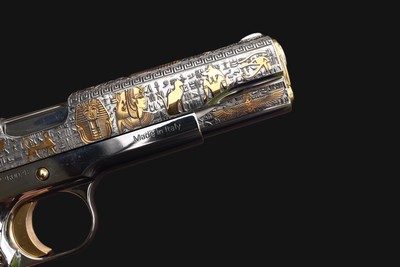 American Golden Weapons Egyptian Chiappa 1911 .45 ACP - Image 2 of 10