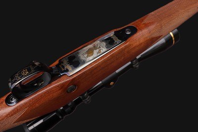 Winchester Model 70 Super Grade RMEF 25-Year .325 WSM w/Leupold VX-3 Scope - Image 4 of 22