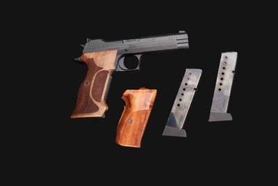 SIG Sauer P210 Target 9mm w/3 Mags - 210A-9-TGT - Image 1 of 8