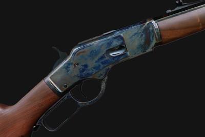 Winchester 73 Sporter Case Hardened Grade 3 Octagon .44-40 Win - 534228140 - Image 4 of 25