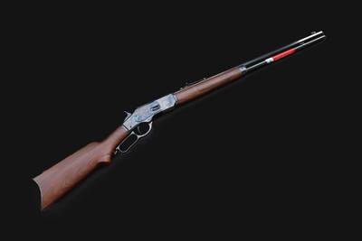 Winchester 73 Sporter Case Hardened Grade 3 Octagon .44-40 Win - 534228140 - Image 1 of 25