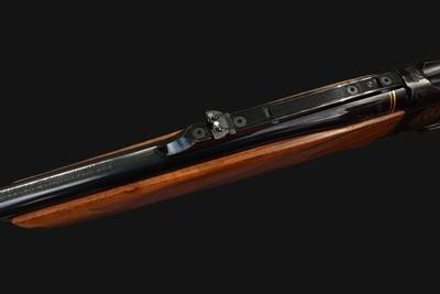 Ruger No.1 50th Anniversary Gold Engraved .45-70 Gov't w/Factory Box - Image 15 of 18