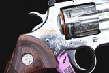Colt Python Stainless Engraved DU .357 Magnum 6