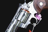 Colt Python Stainless Engraved DU .357 Magnum 6
