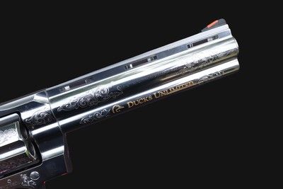Colt Python Stainless Engraved DU .357 Magnum 6