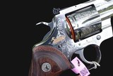 Colt Python Stainless Engraved DU .357 Magnum 6