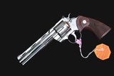 Colt Python Stainless Engraved DU .357 Magnum 6