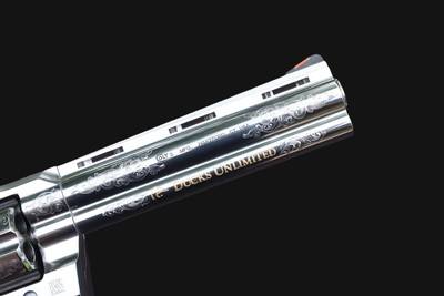 Colt Python Stainless Engraved DU .357 Magnum 6
