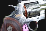 Colt Python Stainless Engraved DU .357 Magnum 6