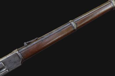 Rare Antique Winchester 1873 First Model Musket .44-40 w/Cody Letter - 1875 Mfg. - Image 8 of 24