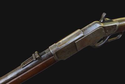 Rare Antique Winchester 1873 First Model Musket .44-40 w/Cody Letter - 1875 Mfg. - Image 16 of 24