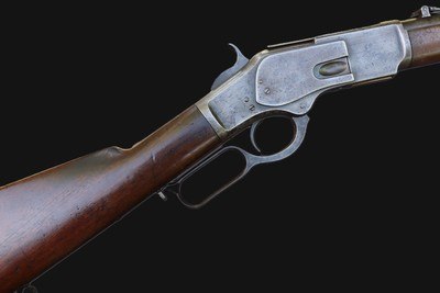Rare Antique Winchester 1873 First Model Musket .44-40 w/Cody Letter - 1875 Mfg. - Image 3 of 24