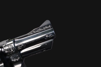 Master Engraved Smith & Wesson 27-2 Revolver .357 Mag 3.5