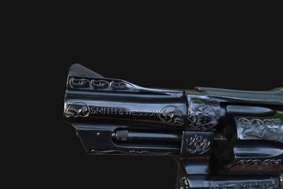 Master Engraved Smith & Wesson 27-2 Revolver .357 Mag 3.5