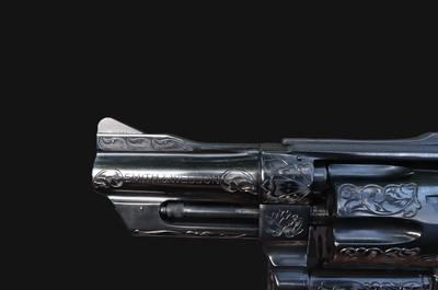 Master Engraved Smith & Wesson 27-2 Revolver .357 Mag 3.5
