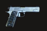 Cabot Guns Damascus Ladder Deluxe .45 ACP w/Mammoth Tooth Grips & Knife - Image 1 of 12