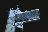 Cabot Guns Damascus Ladder Deluxe .45 ACP w/Mammoth Tooth Grips & Knife - Image 7 of 12
