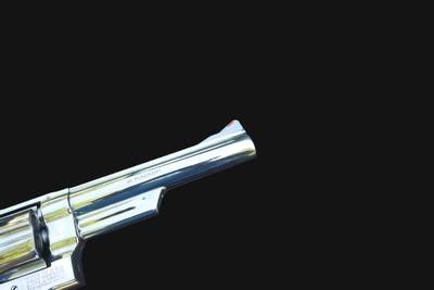 Smith & Wesson Model 57 Nickel .41 Mag 6