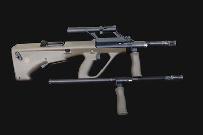 Steyr AUG STG77 40th Anniversary Dual Barrel Set 5.56 NATO w/9 Mags - Image 2 of 11