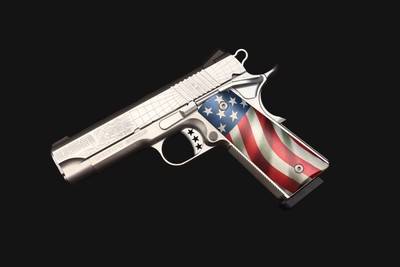 Cabot Guns1911 American Joe Commander Stainless .45 ACP - As New in Box - Image 8 of 10