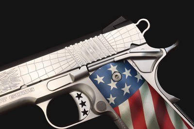 Cabot Guns1911 American Joe Commander Stainless .45 ACP - As New in Box - Image 7 of 10