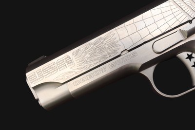 Cabot Guns1911 American Joe Commander Stainless .45 ACP - As New in Box - Image 6 of 10