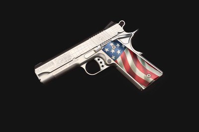 Cabot Guns1911 American Joe Commander Stainless .45 ACP - As New in Box - Image 1 of 10