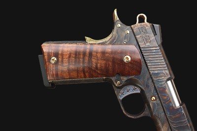 Cabot Guns 1911 Case Hardened Commander .45 ACP - New in Box - Image 5 of 17