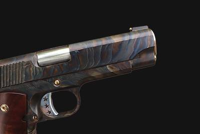 Cabot Guns 1911 Case Hardened Commander .45 ACP - New in Box - Image 3 of 17