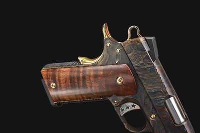 Cabot Guns 1911 Case Hardened Commander .45 ACP - New in Box - Image 6 of 17
